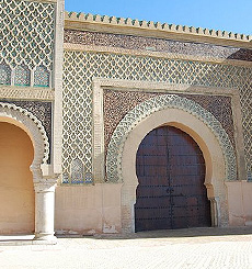 Meknès porta Bab El Monsour